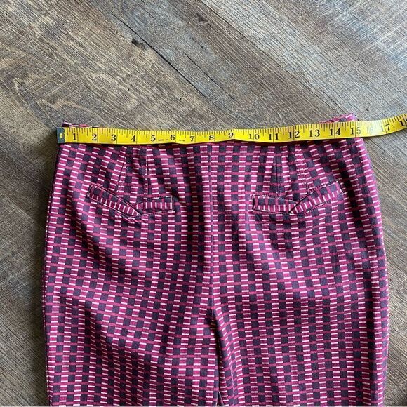 Anthropologie High Rise Pants Essential Slim Pant 8 Stretch Stripes - Picture 10 of 14